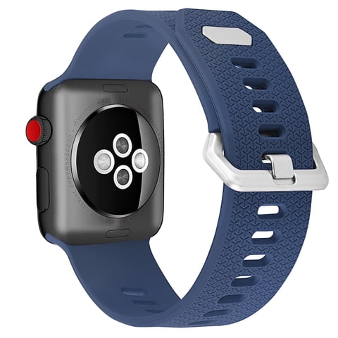 Genérico - Correa Compatible Iwatch Apple Watch 42/44/45Mm-S Azul Marino