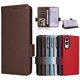 thumbnail image 4 of Funda Cartera para Samsung Galaxy S25 Edge Tapa Flip con Ranuras y Soporte Marrón, 4 of 5