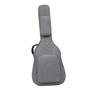 Bothyi - Funda Para Guitarra Acústica Con Bolsillos Mochila Correa De Hombro Ajustable Para Bajo Gris