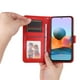 thumbnail image 4 of Funda tipo cartera FOXDOCK para Xiaomi Note 10 Pro 4G , diseño girasol en relieve, cuero PU, cierre magnético, soporte y tarjetero, 4 of 5
