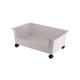 thumbnail image 4 of Caja De Archivos Con Ruedas Contenedor De Almacenamiento De Gran Tamaño Para Armario Oficina Habitación De Niños Blanco L, 4 of 5