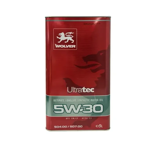 Aceite Motor Wolver 5W30 Ultratec 5 litros
