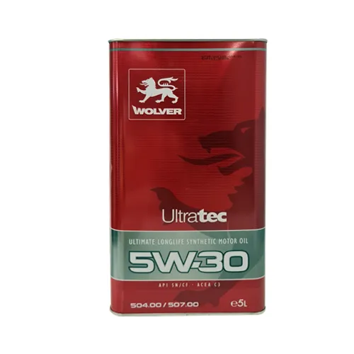 Aceite Motor Wolver 5W30 Ultratec 5 Litros