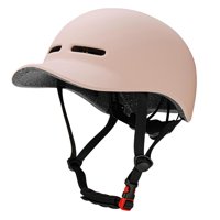 Ioensy - Casco De Bicicleta Casco De Bicicleta Transpirable Para Monopatín Patín De Ruedas Al Aire Libre Rosa