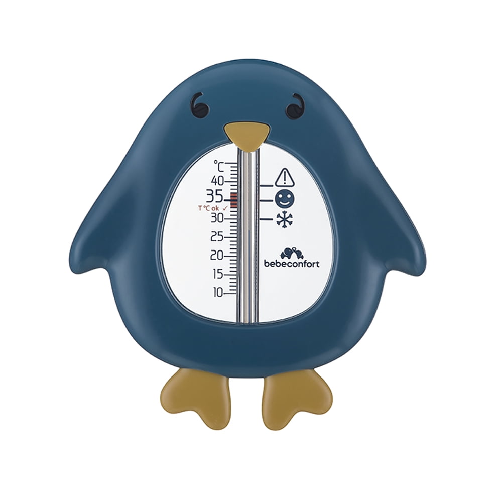 Termómetro De Ducha Pingüino Azul Bebé Confort