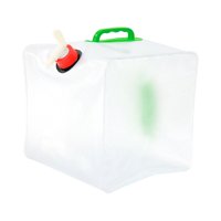 Magideal - Bolsa De Contenedor De Agua Plegable Portador De Botellas De Agua, Jarra De Almacenamiento De Agua Potable Portátil Tanque De Agua Para Automóviles, 15L 26X27X27Cm