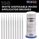 thumbnail image 2 of Brochas de retoque TCP Global 100 desechables de 1 mm, 2 of 5