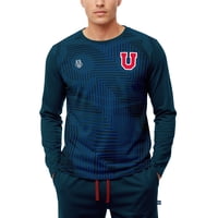 Pijama Hombre Invierno Algodón Universidad De Chile C1 Top