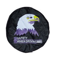 Genérico - Cubre Rueda Neumatico Aro 15 Pulg. Eco Cuero Set X 1 Pcs