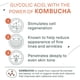 thumbnail image 3 of Limpiador Botánico de Kombucha y ácido glicólico para piel envejecida, 3 of 6