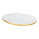 thumbnail image 5 of Bandeja De Tocador De Mármol Bandeja Decorativa De Mármol Circular Para Banquete De Boda Diámetro 15 Cm, 5 of 5