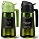 thumbnail image 1 of Set de 2 Aceiteras de Vidrio con Rociador y Vertedor 470 ml, 1 of 2
