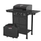 thumbnail image 1 of Set Parrilla Gas 2 Quemadores Vermont Black + Funda XXS, 1 of 8