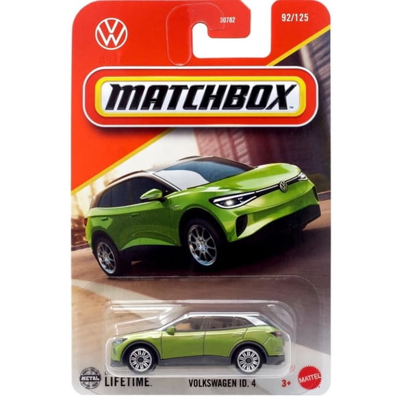 Vehículo Fundido A Presión Para Volkswagen Id 4 Escala 1 64 Color Verde