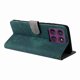 thumbnail image 3 of Funda Billetera para Motorola Moto Edge 60S Pro con Soporte - Cartera de Cuero con Ranuras Verde, 3 of 5