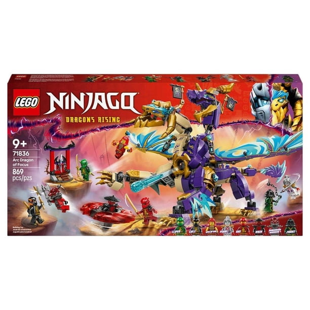 Set LEGO NINJAGO Dragón del Enfoque: Arc Juguete 71836 | Lider