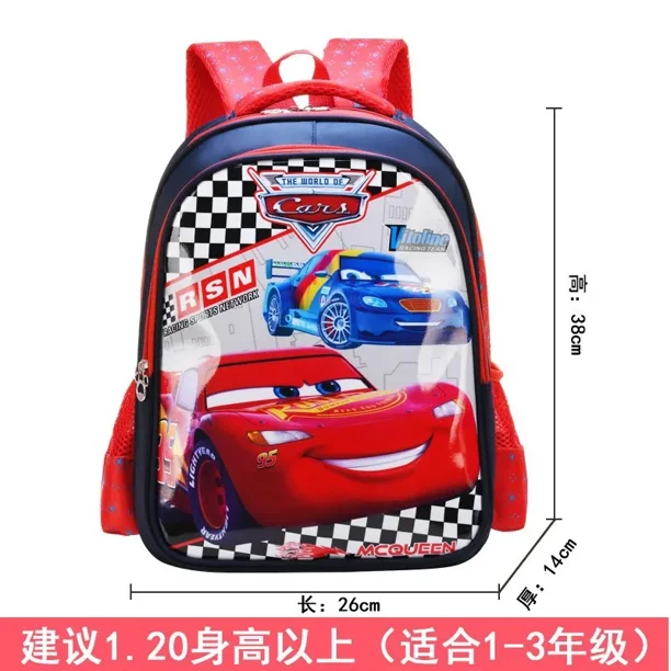 Disney cartoon Mickey mouse backpack Anime children's school bag Primary school students reduce burden schoolbags Spiderman