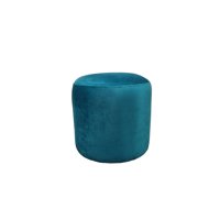 Diseños Valestrini - Pouff Redondo Felpa Lake