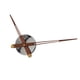 thumbnail image 3 of Movimiento de reloj DIY, piezas de repuesto de mecanismo de reloj silencioso, Kit de Motor de manecillas de reloj de punteros de madera, accesorios de Plata, 3 of 5