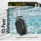 thumbnail image 5 of Funda KeyBudz para AirPods Pro, impermeable y con cierre, color negro carbón, 5 of 7