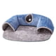 thumbnail image 5 of Cama Túnel 2 En 1 Para Gatos, Para Conejos Y Hámsteres, Color Azul, Talla L, 5 of 5