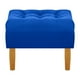 thumbnail image 5 of Sofa Retro 3c + 2 Pouf Felpa 04 Azul Rey, 5 of 6