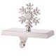 thumbnail image 1 of Soporte de metal para calcetines navideños, plateado, para colgar calcetines de árbol de Navidad, gancho antideslizante para adornos de repisa, ideal para chimeneas navideñas de estilo rústico., 1 of 5