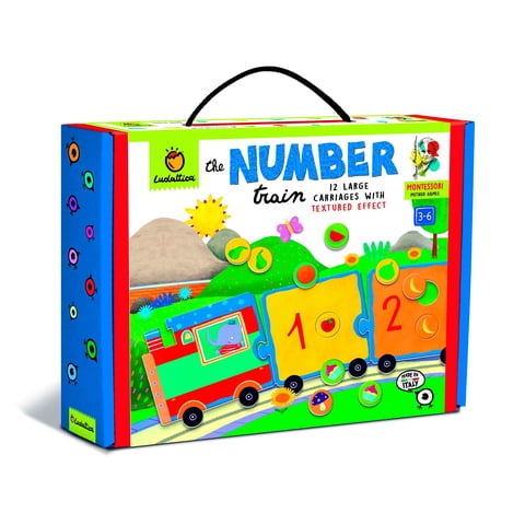 Puzzle Números Montessori Ludattica