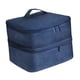 thumbnail image 3 of Bolsa De Transporte, Bolígrafos Con Puntos, Capacidad Para 30 Botellas, Estuche Organizador De Esmalte De Uñas De Viaje, Azul Profundo, 3 of 3