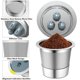 thumbnail image 2 of Paquete de 4 cápsulas de café reutilizables YEOSEN de acero inoxidable Ninja, 2 of 3