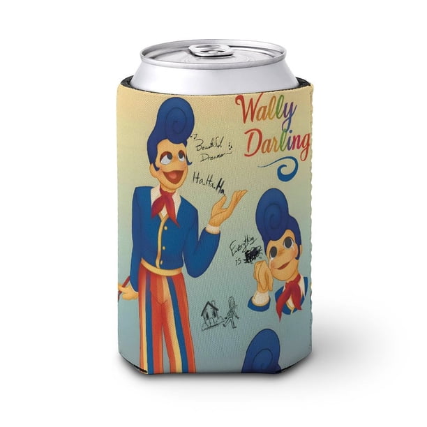 Bienvenido a Casa Wally Darling Funda enfriadora de latas, aislante de bebidas para mantener frías o calientes, funda térmica plegable para latas, portabebidas reutilizable