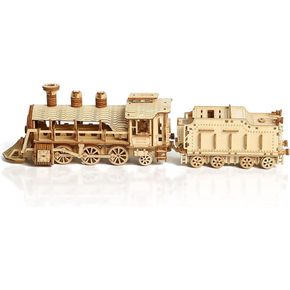 Puzzle 3D de Madera Foyucool Tren 282 Piezas DIY