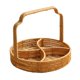 thumbnail image 4 of Cesta De Frutas Tejida, Bandeja Organizadora Para Servir Refrigerios Para Escritorio, Cocina Y Baño, 4 of 5