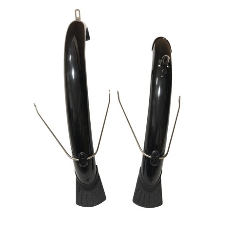 Magideal - Guardabarros De Bicicleta Plegable Para Rueda De 20 Pulgadas, Guardabarros De Bicicleta Plegable Negro, Juego De Guardabarros Delantero Y Trasero, Fác Estilo B