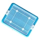 thumbnail image 2 of Bandeja Para Orinal Para Cachorros, Soporte Interior Para Almohadilla Para Orinar Para Perros De Tamaño Pequeño, Color Azul, 2 of 5