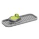 thumbnail image 1 of Bandeja de lavabo iDesign Lineo Silicone para esponjas y jabón, color gris, 1 of 7