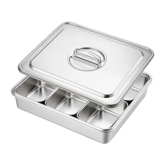Chafing Buffet Chafer Set Hot Pot Chafer Para Banquetes Condimentos De Cocina 6 Compartimentos