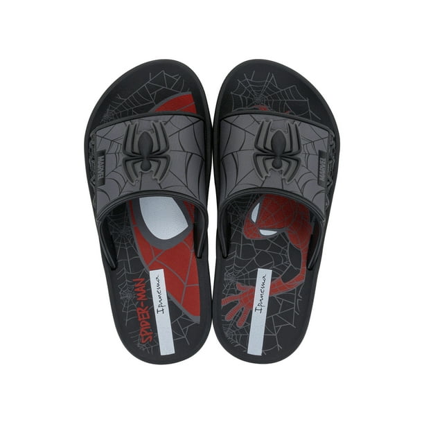 Sandalia Infantil Negro/Gris Spiderman 163 Ipanema