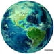 thumbnail image 1 of 1pc, 11.81inch Luminous Wall Sticker 3D Moon Earth Stickers For Kids Room Living Room Bedroom Decoration Glow In The Dark Home Decals Wallpaper, 1 of 5