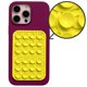 thumbnail image 2 of Funda para teléfono OCTOBUDDY de silicona con succión en amarillo canario, 2 of 8