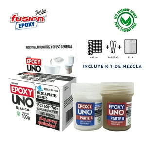 Fusion Epoxy - Pegamento Epoxy Uno Blanco