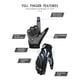 thumbnail image 4 of Guantes Mtb Y Ruta Dedo Largo Bicicleta Negro Xl, 4 of 9