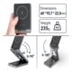 thumbnail image 2 of Cargador Inalámbrico Vention 3 En 1 De 15 W Con Magsafe Gris, 2 of 4