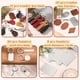 thumbnail image 3 of Kit Tondiamo de 100 piezas: llaveros y etiquetas grabables con láser de cuero y acero, 3 of 3