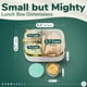 thumbnail image 2 of Bento Box Green De Acero Inoxidable De 800 Ml Con Recipiente, 2 of 8