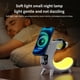 thumbnail image 3 of Cargador rápido inalámbrico magnético 6 en 1 de 15 W con altavoz Bluetooth, reloj despertador y luz RGB para Apple Watch/iPhone15/14/13/12/11/AirPods-Blanco, 3 of 7