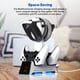 thumbnail image 2 of Base De Carga Dual AARONMEI Magnética Para Control Elite PS5 Con Soporte Para Auriculares PSVR2, 2 of 3