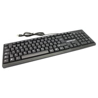 Tecnolab - Kit Teclado Y Mouse Con Cable Usb Color Negro - Ps