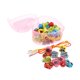 thumbnail image 5 of ni?os peque?os montessori cordones de cuentas de juguete motricidad fina animal y fruite, 5 of 5