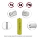thumbnail image 3 of Baterías Recargables GEILIENERGY AA Ni-Cd 600mAh 1.2V (x12), 3 of 7